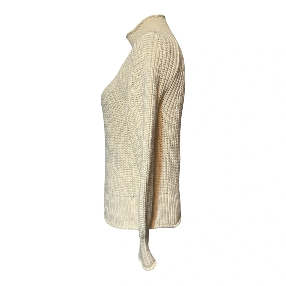 J. Crew Roll Neck Cotton Sweater Size XXS